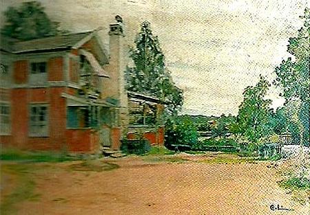 Carl Larsson de mina olja 1892 France oil painting art